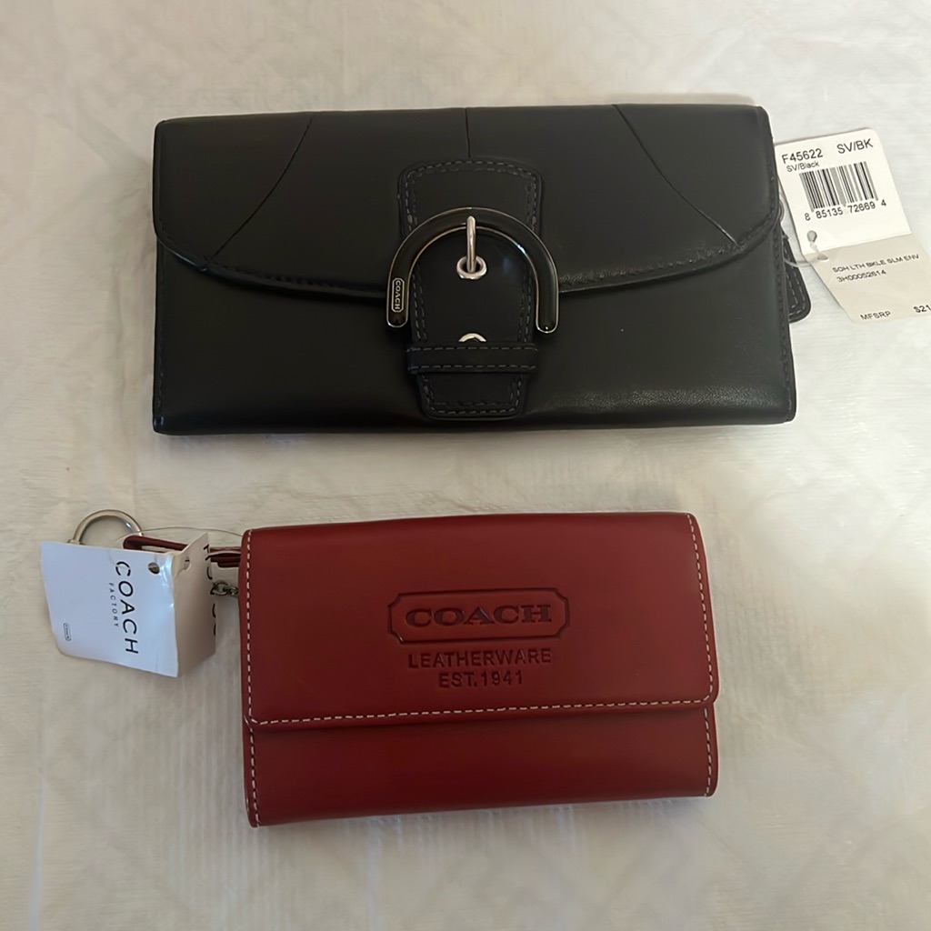 Coach Wallets.